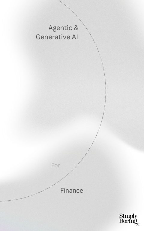 Agentic and Generative AI for Finance cover